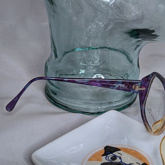 Auth. Vintage Christian Dior purple glasses main image 5